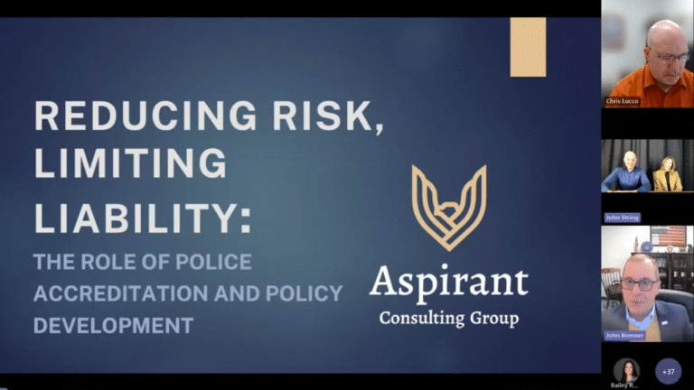 Reducing Risk, Limiting Liability: The Role of Police Accreditation & Policy Development