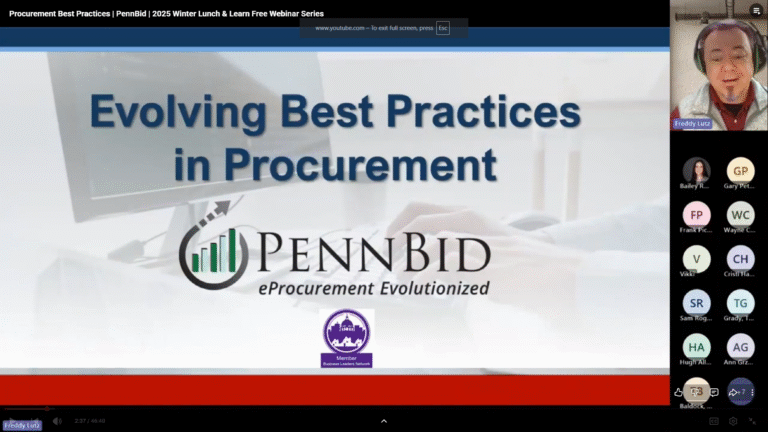 Procurement Best Practices | PennBid