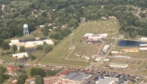 Butler Township Farm Show Airport - Trump Rally